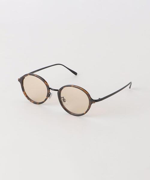 green label relaxing(グリーンレーベルリラクシング)の「マットブリッジ カラーレンズ ファッショングラス(サングラス・レディース・ブラウン・FREE)」の10枚目の写真