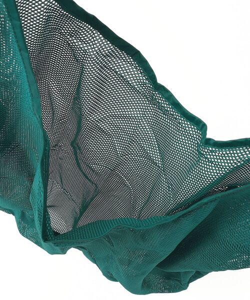SHIPS Days(シップスデイズ)の「BAGGU:メッシュバッグ(トートバッグ・レディース・ダークグリーン/ブラック・ONE SIZE)」の6枚目の写真