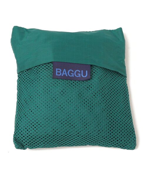 SHIPS Days(シップスデイズ)の「BAGGU:メッシュバッグ(トートバッグ・レディース・ダークグリーン/ブラック・ONE SIZE)」の5枚目の写真