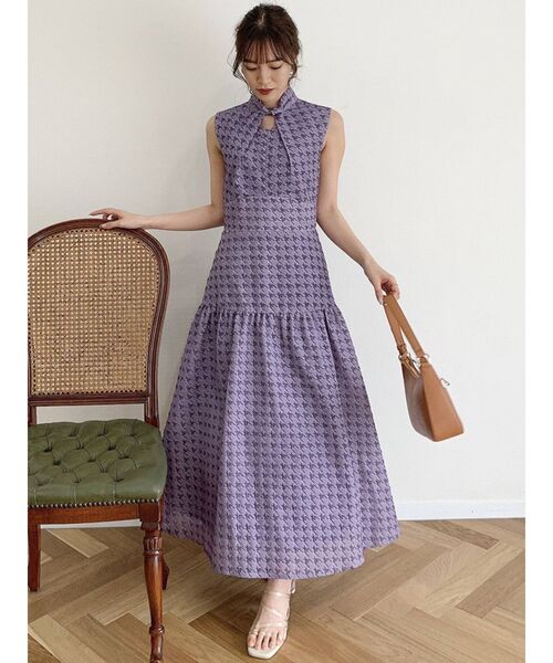 ワンピース ドレス ワンピース フロントオープンチドリワンピース ワンピース Dazzlin ダズリン のファッション 通販超安い