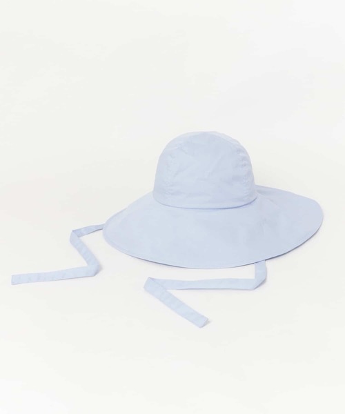 URBAN RESEARCH（アーバンリサーチ）の「コットンワイドブリムハット（ハット・レディース・ブラック/ホワイト系その他/ライトブルー・FREE）」の8枚目の写真