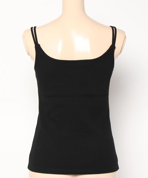 N.（N. Natural Beauty Basic）（エヌエヌナチュラルビューティーベーシック）の「三角テレコインナー（Tシャツ/カットソー・レディース・ブラック/ホワイト/ベージュ・MEDIUM）」の5枚目の写真