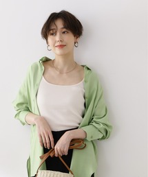 N.（N. Natural Beauty Basic） | 三角テレコインナー(Tシャツ/カットソー)