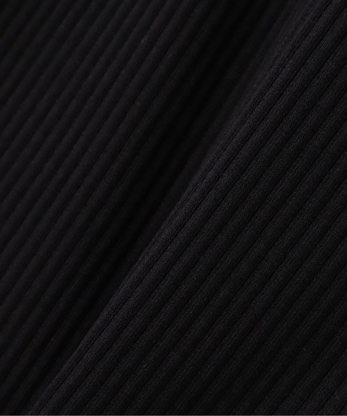 N.（N. Natural Beauty Basic）（エヌエヌナチュラルビューティーベーシック）の「三角テレコインナー（Tシャツ/カットソー・レディース・ブラック/ホワイト/ベージュ・MEDIUM）」の13枚目の写真