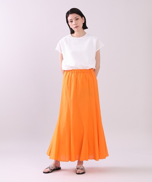 INED（イネド）の「ラッセルレースフレンチブラウス（シャツ/ブラウス・レディース・ホワイト/ブラック・9号）」の11枚目の写真