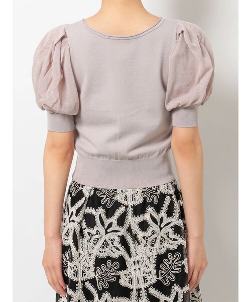 MERCURYDUO（マーキュリーデュオ）の「パワショルニットカーディガン（カーディガン/ボレロ・レディース・オフホワイト/ブラック/ベージュ・FREE）」の21枚目の写真