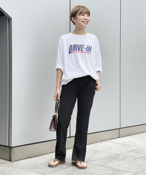 DEUXIEME CLASSE - 【GOOD ROCK SPEED】DRIVE-IN ラグラン Tシャツ DEUXIEME CLASSE - 【GOOD ROCK SPEED】DRIVE-IN ラグラン T
