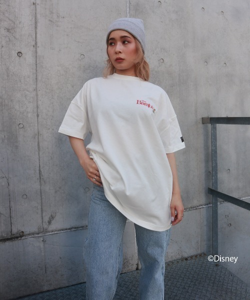 FIG&VIPER(フィグアンドバイパー)の「Disney Bambi / big T(Tシャツ/カットソー・レディース・ホワイト/ライトパープル/ダークグレー・FREE)」の5枚目の写真