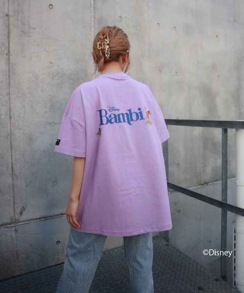 FIG&VIPER(フィグアンドバイパー)の「Disney Bambi / big T(Tシャツ/カットソー・レディース・ホワイト/ライトパープル/ダークグレー・FREE)」の16枚目の写真