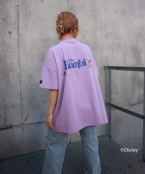FIG&VIPER(フィグアンドバイパー)の「Disney Bambi / big T(Tシャツ/カットソー・レディース・ホワイト/ライトパープル/ダークグレー・FREE)」の17枚目の写真