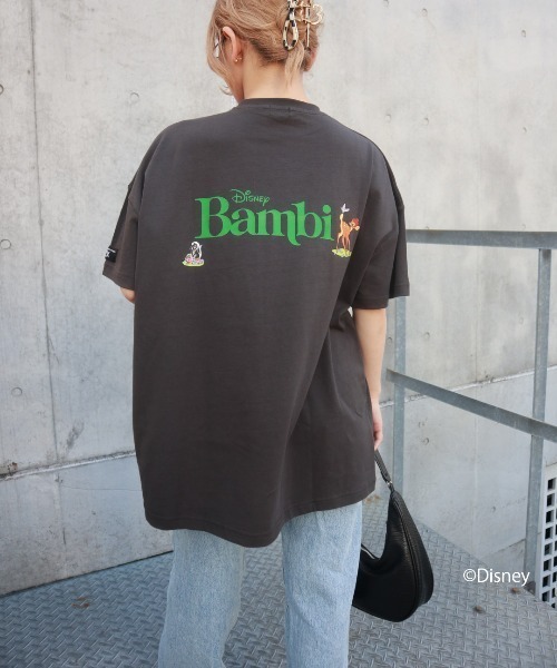 FIG&VIPER(フィグアンドバイパー)の「Disney Bambi / big T(Tシャツ/カットソー・レディース・ホワイト/ライトパープル/ダークグレー・FREE)」の20枚目の写真