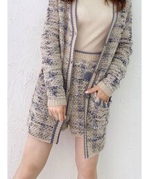 RESEXXY | ツイードニットショートパンツ【セットアップ着用可能】(その他パンツ)