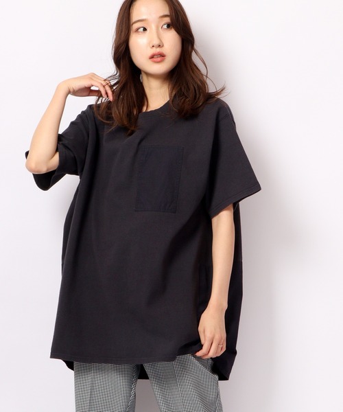 nappalm(ナップパーム)の「BNS original 布帛切替半袖Tシャツ(Tシャツ/カットソー・メンズ・ベージュ/ネイビー/オリーブ/ホワイト・FREE)」の19枚目の写真