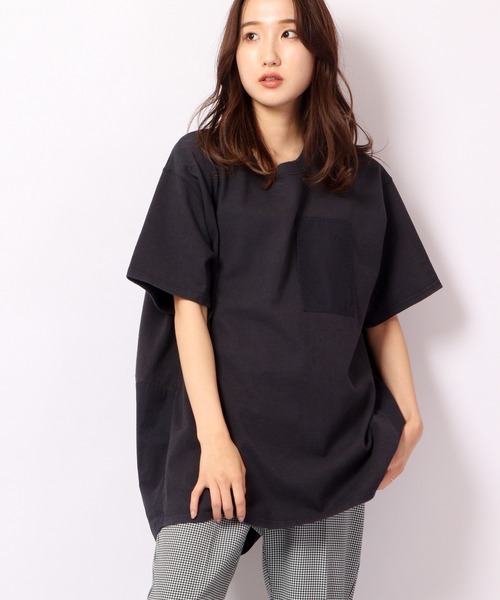nappalm(ナップパーム)の「BNS original 布帛切替半袖Tシャツ(Tシャツ/カットソー・メンズ・ベージュ/ネイビー/オリーブ/ホワイト・FREE)」の20枚目の写真
