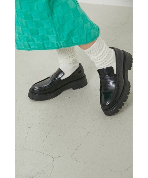 SOLIDSOLELOAFER-Aローファー