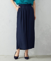 Comme　Ca　Mature | ＜ウォッシャブル＞セミワイドパンツ(その他パンツ)