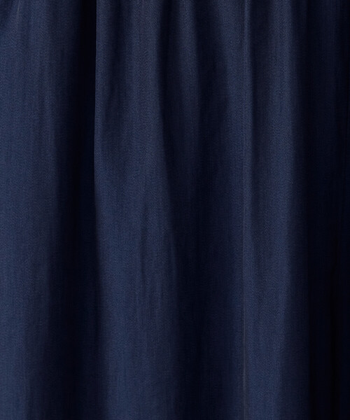 Comme　Ca　Mature（コムサマチュア）の「＜ウォッシャブル＞セミワイドパンツ（その他パンツ・レディース・ブラック/ネイビー・FREE）」の4枚目の写真