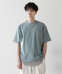 【2点セット】天竺カットソー×ワッフルタンクアンサンブル