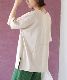 2way ヘンリーネック ポケットTEE