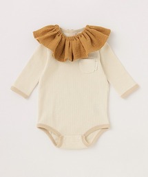 petit main | 【オーガニック】スタイつきロンパース(ロンパース)