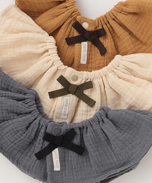 petit main（プティマイン）の「【オーガニック】スタイつきロンパース（ロンパース・キッズ・モカ/ブルーグレー/アイボリー・80ｃｍ/70cm）」の4枚目の写真