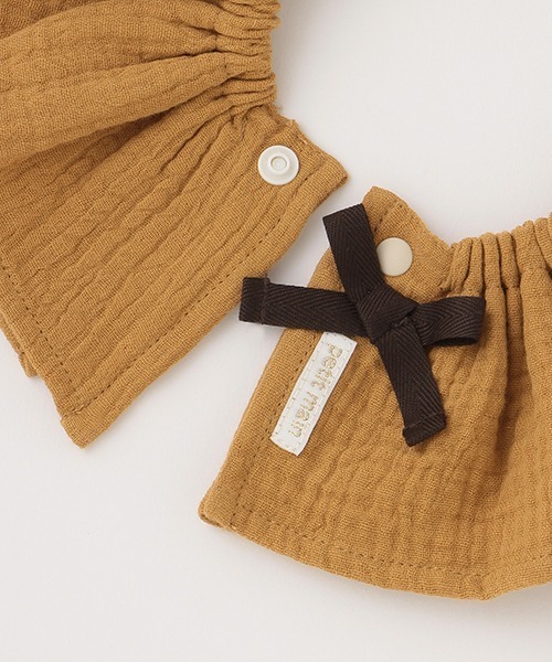 petit main（プティマイン）の「【オーガニック】スタイつきロンパース（ロンパース・キッズ・モカ/ブルーグレー/アイボリー・80ｃｍ/70cm）」の12枚目の写真