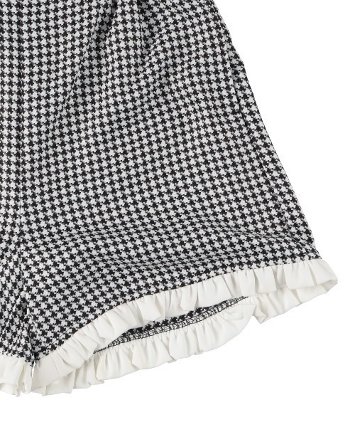 MIRO AMURETTE（ミロアミュレット）の「frill houndstooth check
