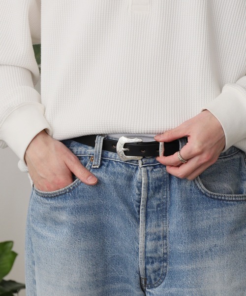 【01】Single loop western belt　ウエスタンベルト 4277183-c1.jpg