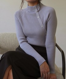 IAMUSE（アイアミューズ）の「ボタンデザインニット S0357【IAMUSE】（ニット/セーター・レディース）」