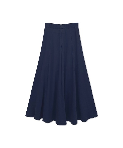 ANDGEEBEE（アンジービー）の「ホックスリットリブスカート（スカート・レディース・ネイビー/ブラック・MEDIUM）」の8枚目の写真