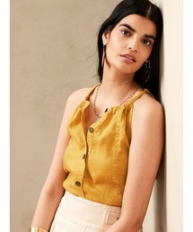 Banana Republic（バナナリパブリック）の「リネン ユーティリティトップス（シャツ/ブラウス）」