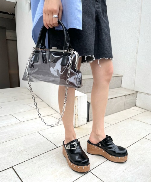 WHO'S WHO gallery（フーズフーギャラリー）の「2WAYバッグ（ショルダーバッグ・レディース・ブラック・FREE）」の4枚目の写真