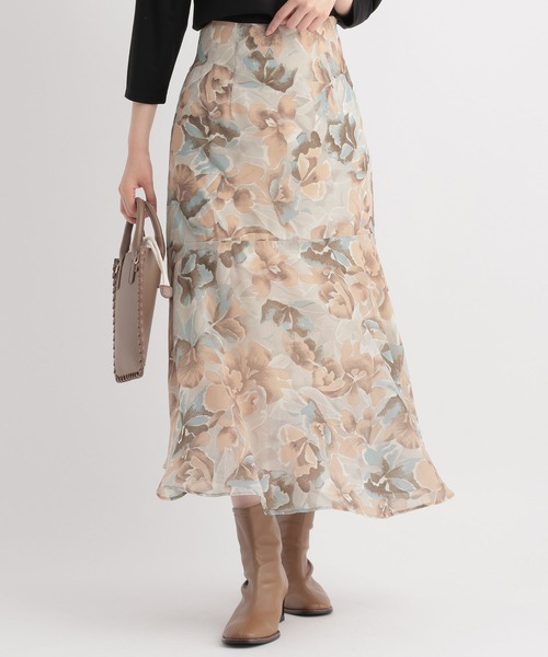 Andemiu（アンデミュウ）の「ウォーターフラワースカート126924（スカート・レディース・パープル/ピンク/イエロー・FREE）」の22枚目の写真