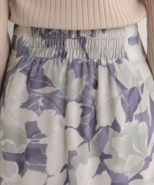 Andemiu（アンデミュウ）の「ウォーターフラワースカート126924（スカート・レディース・パープル/ピンク/イエロー・FREE）」の21枚目の写真
