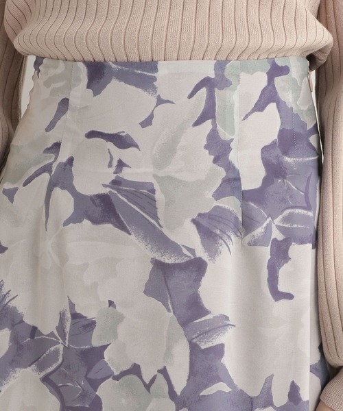 Andemiu（アンデミュウ）の「ウォーターフラワースカート126924（スカート・レディース・パープル/ピンク/イエロー・FREE）」の5枚目の写真