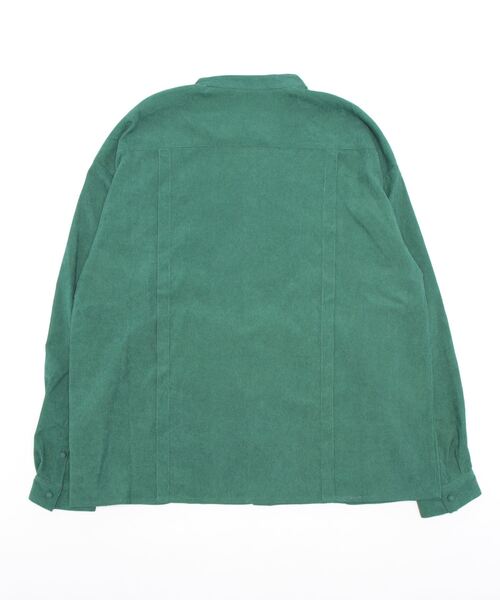 TINA:JOJUN(ティーナジョジュン)の「ユニセックス コーデュロイシャツ TINA:JOJUN(シャツ/ブラウス・レディース・グリーン/キャメル・M)」の5枚目の写真