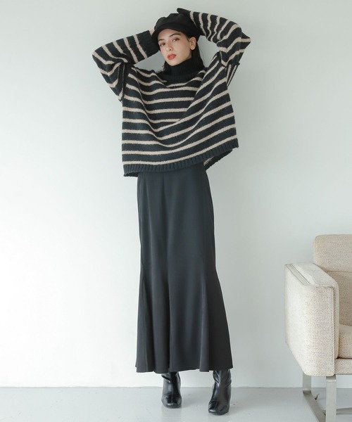 LAKOLE（ラコレ）の「コーデュロイキャスケット / 350705（キャスケット・レディース・ベージュ/ブラック・FREE）」の12枚目の写真