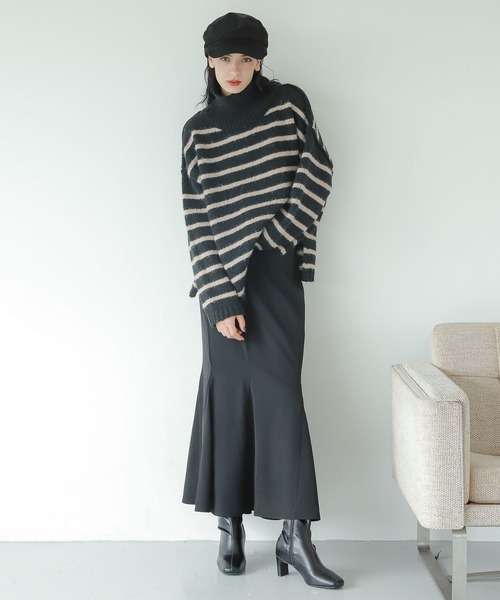 LAKOLE（ラコレ）の「コーデュロイキャスケット / 350705（キャスケット・レディース・ベージュ/ブラック・FREE）」の13枚目の写真