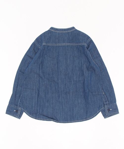 RUGGEDWORKS（ラゲッドワークス）の「DENIM SHIRT（シャツ/ブラウス・キッズ・ネイビー/ブルー・01/02/03/04）」の8枚目の写真