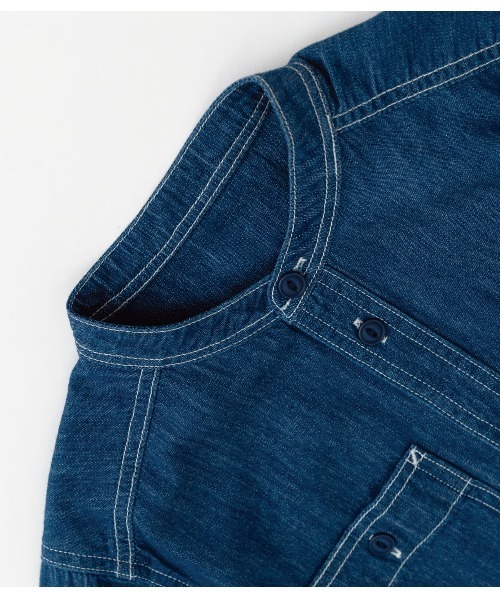 RUGGEDWORKS（ラゲッドワークス）の「DENIM SHIRT（シャツ/ブラウス・キッズ・ネイビー/ブルー・01/02/03/04）」の21枚目の写真