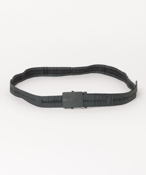 beautiful people(ビューティフルピープル)の「beautiful people logo buckle belt in jacquard 7235511939(ベルト・レディース・ホワイト/ブラウン/グリーン・FREE)」の11枚目の写真