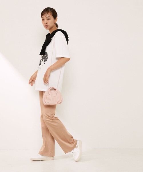 Aresense（アーセンス）の「Aresense/アーセンス サテンフレアパンツ（その他パンツ・レディース・ブラック/ベージュ/グレー・38/36）」の18枚目の写真