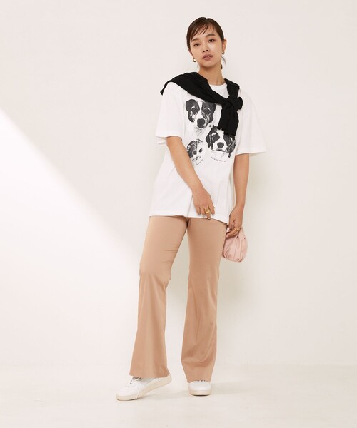 Aresense（アーセンス）の「Aresense/アーセンス サテンフレアパンツ（その他パンツ・レディース・ブラック/ベージュ/グレー・38/36）」の13枚目の写真