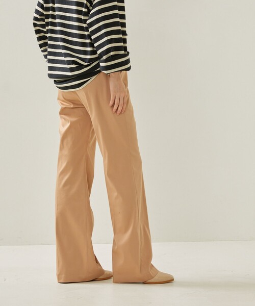 Aresense（アーセンス）の「Aresense/アーセンス サテンフレアパンツ（その他パンツ・レディース・ブラック/ベージュ/グレー・38/36）」の14枚目の写真