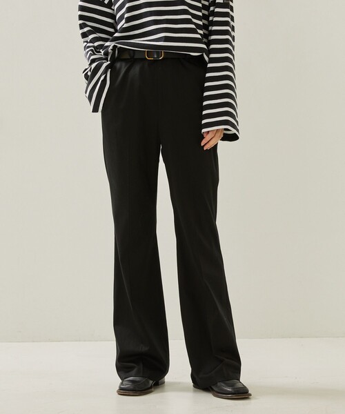 Aresense（アーセンス）の「Aresense/アーセンス サテンフレアパンツ（その他パンツ・レディース・ブラック/ベージュ/グレー・38/36）」の20枚目の写真