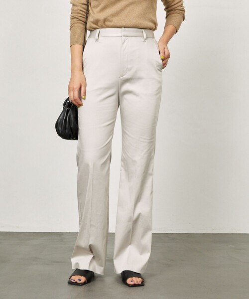 Aresense（アーセンス）の「Aresense/アーセンス サテンフレアパンツ（その他パンツ・レディース・ブラック/ベージュ/グレー・38/36）」の15枚目の写真