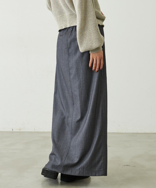 Aunt Marie's(アントマリーズ)の「ハイウエストスラックススカート(スカート・レディース・チャコールグレー/ブラック/ブラウン/アイボリー/グレー/その他/ネイビー・MEDIUM/TALL/FREE)」の11枚目の写真