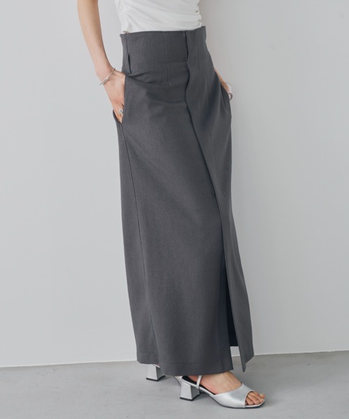 Aunt Marie's（アントマリーズ）の「ハイウエストスラックススカート