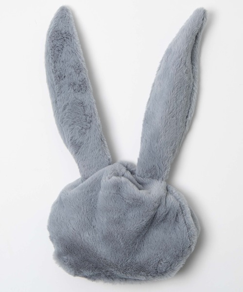 WEGO（ウィゴー）の「WEGO/モコモコウサミミ（コスチューム/パーティーグッズ・レディース・ホワイト/グレー/ブラック・FREE）」の9枚目の写真