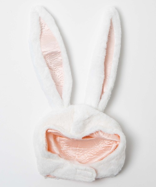 WEGO（ウィゴー）の「WEGO/モコモコウサミミ（コスチューム/パーティーグッズ・レディース・ホワイト/グレー/ブラック・FREE）」の7枚目の写真